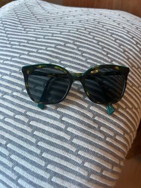 Eleven Paris Green Tortoiseshell Sunglasses, women, in amazing condition